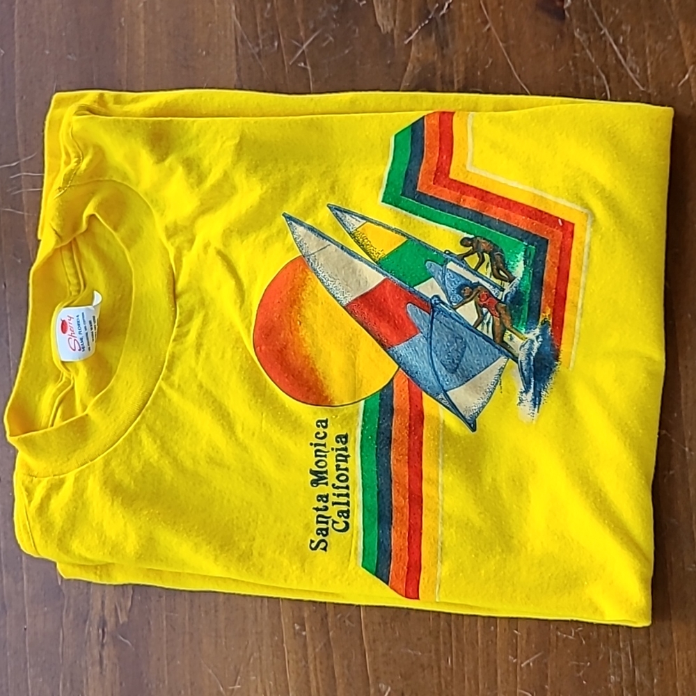 1980's Santa Monica California Tshirt
